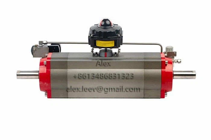 three-position pneumatic actuator three-position pneumatic actuator