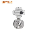 Elektryczny, napędzany silnikiem włoski cienki zawór kulowy waflowy